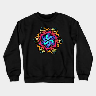 Colorful Mandala Crewneck Sweatshirt